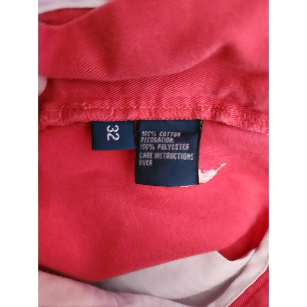 Polo Ralph Lauren Tyler Shorts Men Sz 32 All Over Pony Logo Embroidered Pleated - Picture 8 of 9